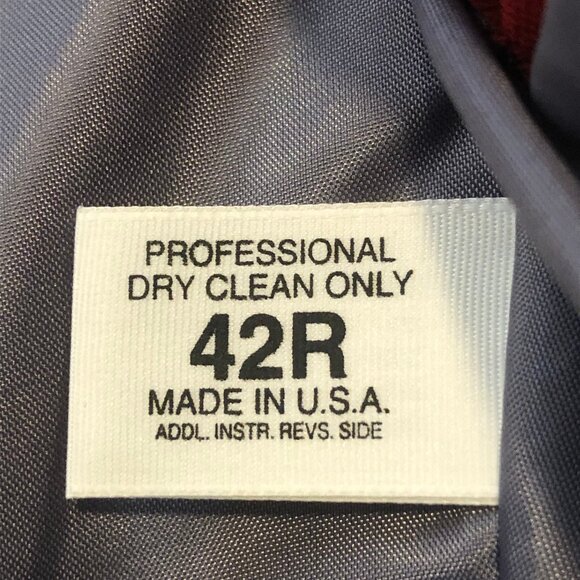 Vintage Edwards Red Blazer — Made in USA | Gold Crest Buttons | Heritage - Picture 12 of 14